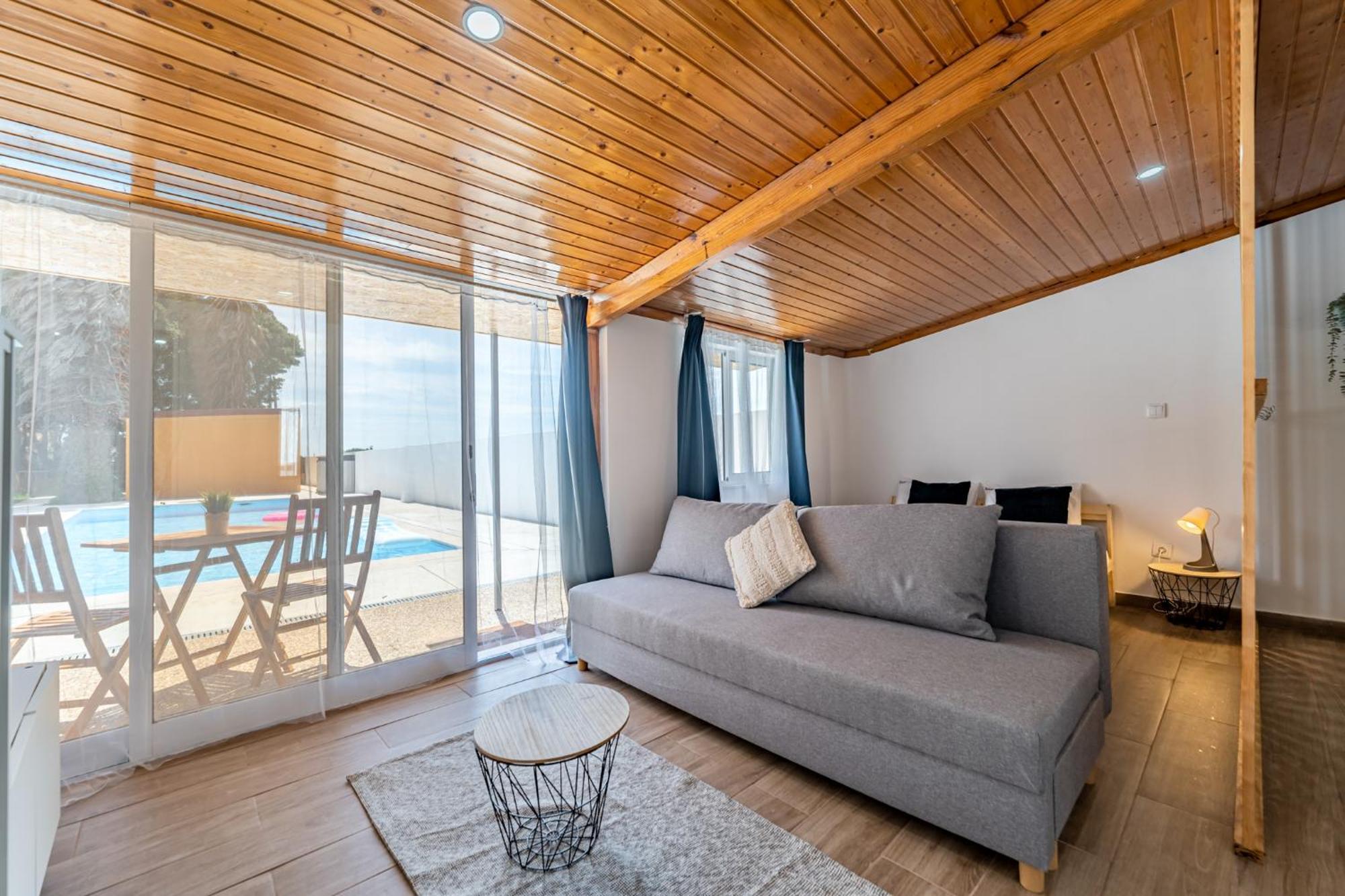 Апартаменти Wake Up With The Sea Breeze- House With Pool Ap1 Лавра Екстер'єр фото